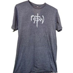Not Of This World Gray T-Shirt Christian Size L Unisex NOTW